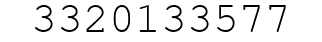 Number 3320133577.