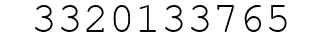 Number 3320133765.