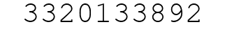 Number 3320133892.