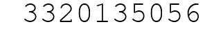 Number 3320135056.