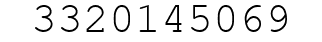 Number 3320145069.