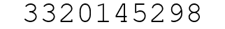Number 3320145298.