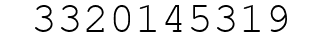 Number 3320145319.