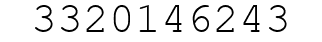 Number 3320146243.