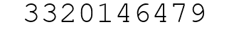 Number 3320146479.