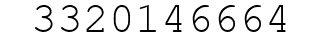 Number 3320146664.