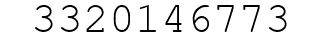 Number 3320146773.
