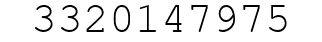 Number 3320147975.