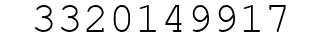Number 3320149917.