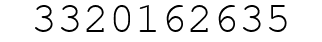 Number 3320162635.