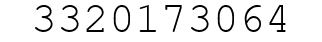 Number 3320173064.