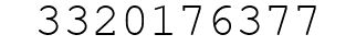 Number 3320176377.
