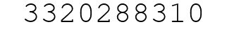 Number 3320288310.