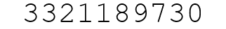 Number 3321189730.