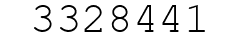 Number 3328441.