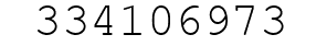 Number 334106973.