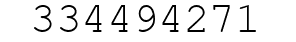 Number 334494271.