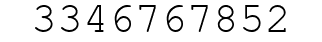 Number 3346767852.