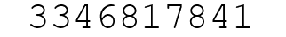 Number 3346817841.