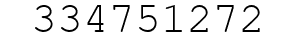 Number 334751272.