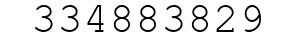 Number 334883829.