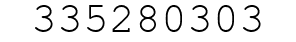 Number 335280303.