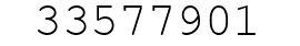 Number 33577901.