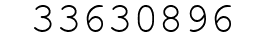 Number 33630896.