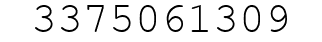Number 3375061309.