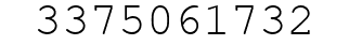 Number 3375061732.