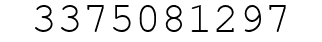 Number 3375081297.