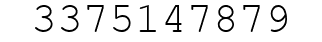 Number 3375147879.