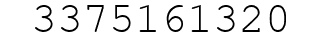 Number 3375161320.