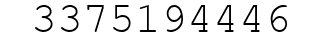 Number 3375194446.