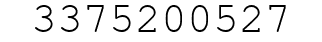 Number 3375200527.
