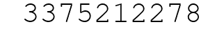Number 3375212278.