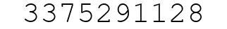 Number 3375291128.