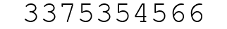 Number 3375354566.