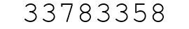 Number 33783358.
