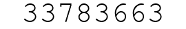 Number 33783663.