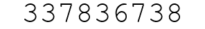 Number 337836738.