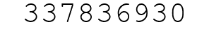Number 337836930.