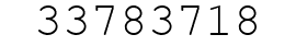 Number 33783718.