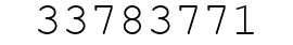 Number 33783771.