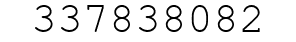 Number 337838082.