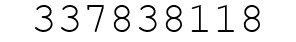 Number 337838118.