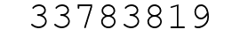Number 33783819.
