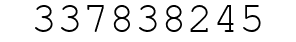 Number 337838245.