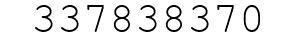 Number 337838370.