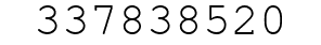 Number 337838520.